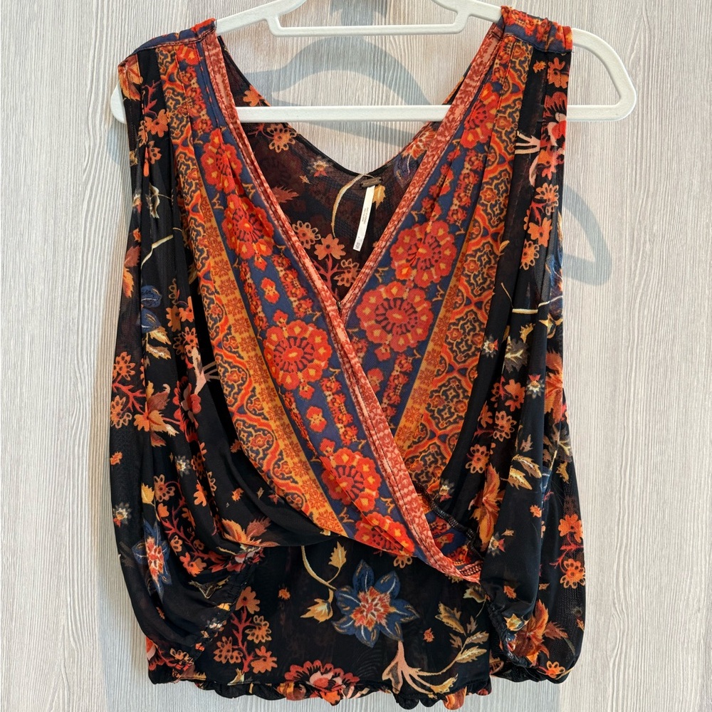 Free People Boho Top, Size XS